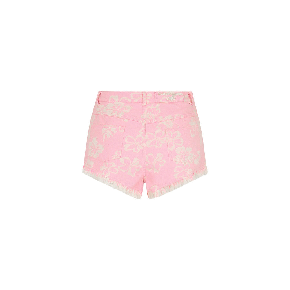 Frayed Jean Shorts - Pixie Denim