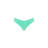 Lettuce Frill Thong Bikini Bottom - Mint Macaron