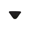 Shirred Minimal Full Coverage Bikini Bottom - Twilight Black