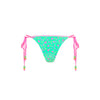 Decorative Thong Tie Side Bikini Bottom - Mint Macaron