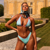 Decorative Full Coverage Bikini Bottom - Mint Macaron