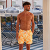Men's Swim Trunks - Orange Cream
