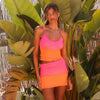 Mesh Mini Skirt - Tropical Heatwave