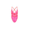 Plunge Cross Back One Piece - Hearts Collide