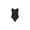 Contour Strapless Cheeky One Piece - Twilight Black
