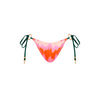 Ring Cheeky Tie Bikini Bottom - Strawberry Vanilla