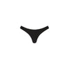 Minimal Full Coverage Bikini Bottom - Twilight Black