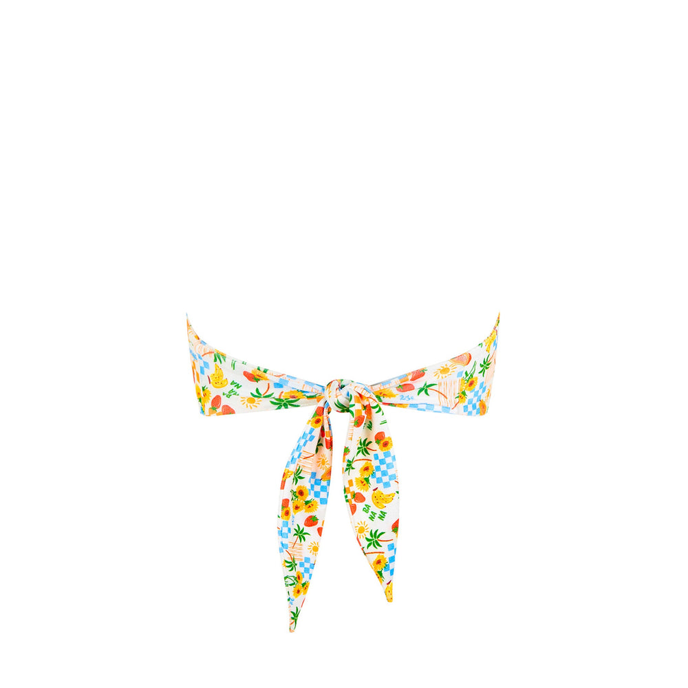 Strapless Bandeau Bikini Top - Suncatcher