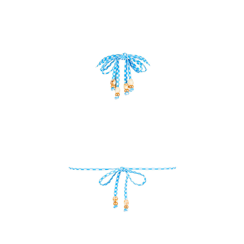 Halter Bralette Bikini Top - Suncatcher