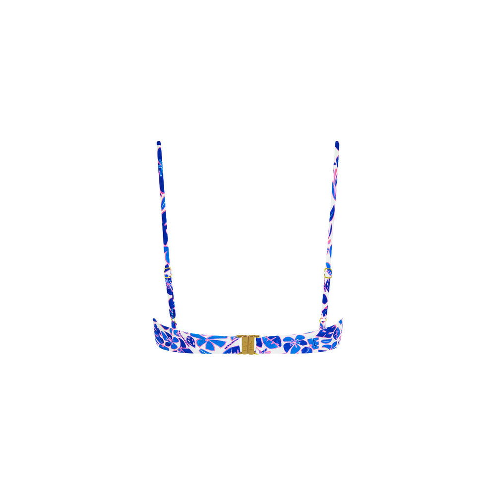 Slim Underwire Bra Bikini Top - Ocean Colada