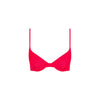 Slim Underwire Bra Bikini Top - Cherry Crush