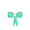 Decorative Strapless Bikini Top - Mint Macaron