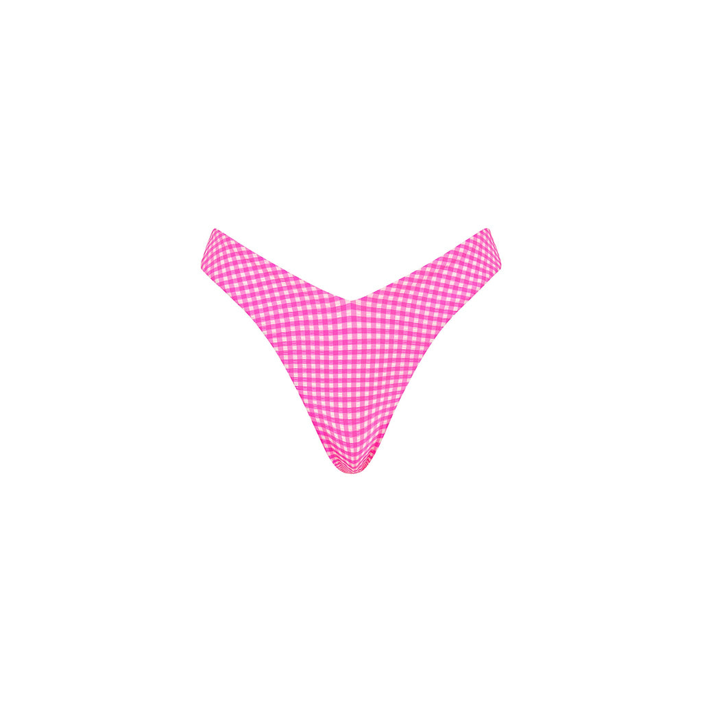 Y Cheeky Bikini Bottom - Pink Diva