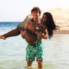 Men's Swim Trunks - Emerald Tides
