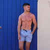 Men's Swim Trunks - Daisy Denim