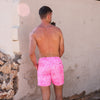 Men's Swim Trunks - Rose Quartz