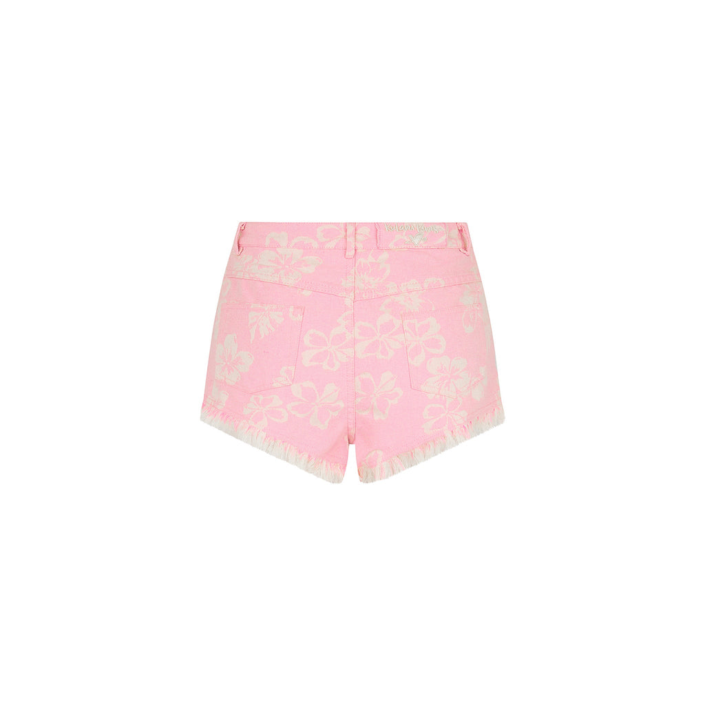 Frayed Jean Shorts - Pixie Denim