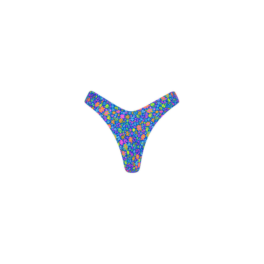 Y Cheeky Bikini Bottom - Electric Bloom