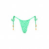 Micro Thong Tie Side Bikini Bottom - Tequila Spritz