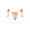 Micro Thong Tie Side Bikini Bottom - Wild Skies