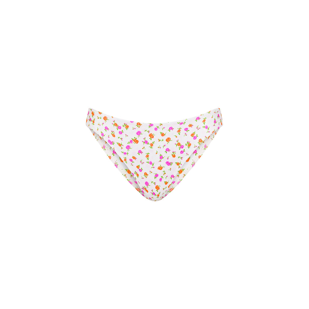 Vintage V Full Coverage Bikini Bottom - Rosie Posie