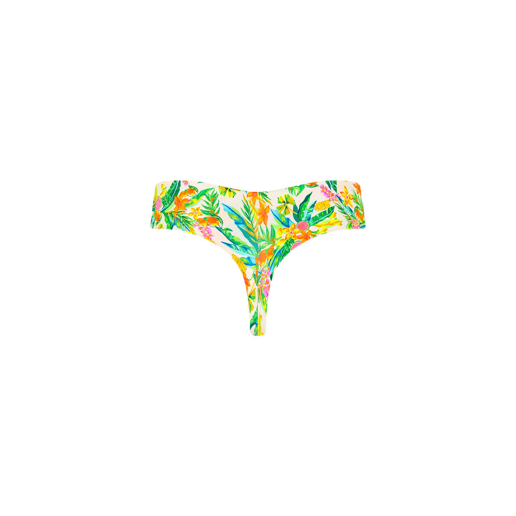 Mid-Rise Brazilian Bikini Bottom - Golden Hour