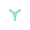 High Leg Thong Bikini Bottom - Spring Fling