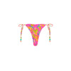 Lettuce Edge Thong Tie Bikini Bottom - Viva Vacation