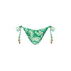 Dipped Cheeky Tie Bikini Bottom - Emerald Tides