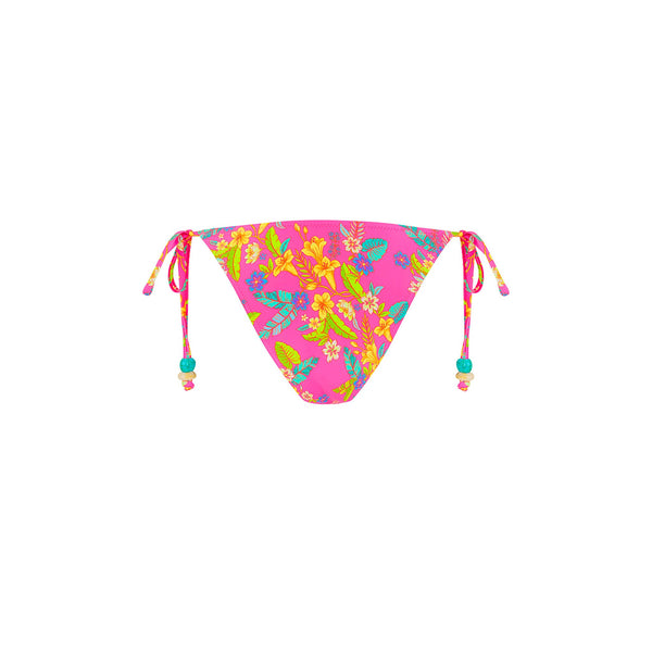 Dipped Cheeky Tie Bikini Bottom - Viva Vacation