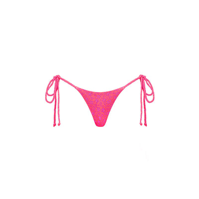 Braided Thong Tie Side Bikini Bottom - Kiss Me