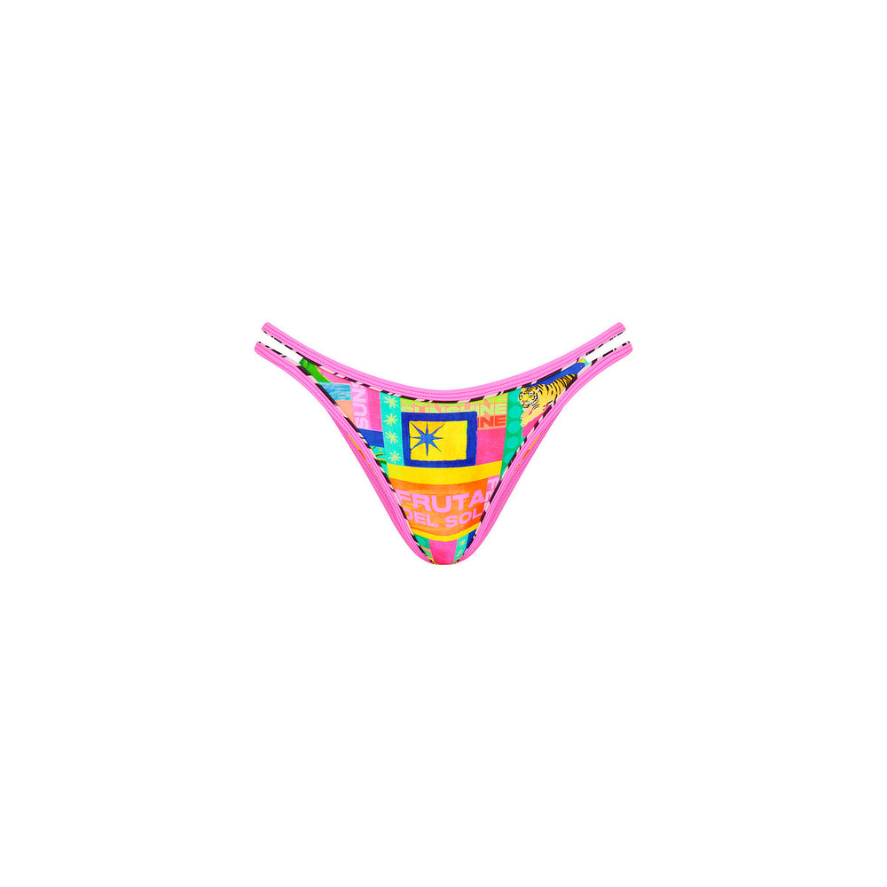 Double Bind Twin Strap Bikini Bottom - Sun Honey