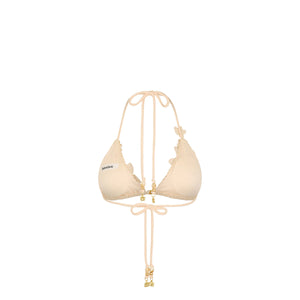 Applique Crochet Halter Top - Sunset Shell