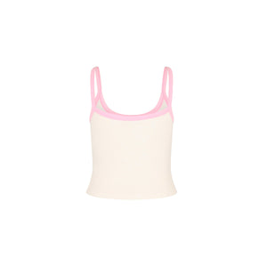 Scoop Printed Tank - Hibiscus Paradise