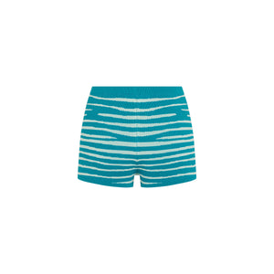 Essential Knit Micro Short - Stripe Hype