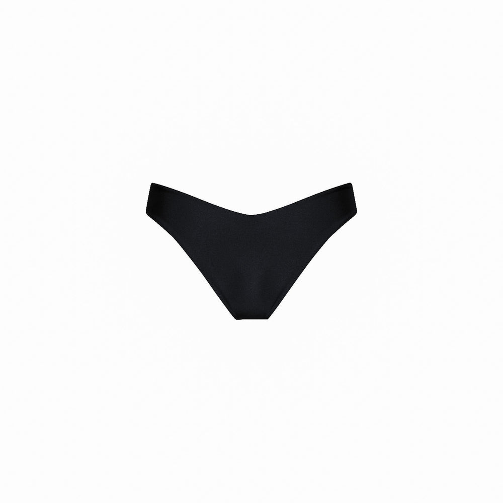 Cheeky V Bikini Bottom - Twilight Black