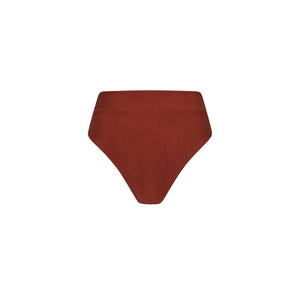 High Hip Cheeky Bikini Bottom - Cinnamon Sugar