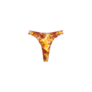 Lettuce Edge Thong Bikini Bottom - Vintage Vacay