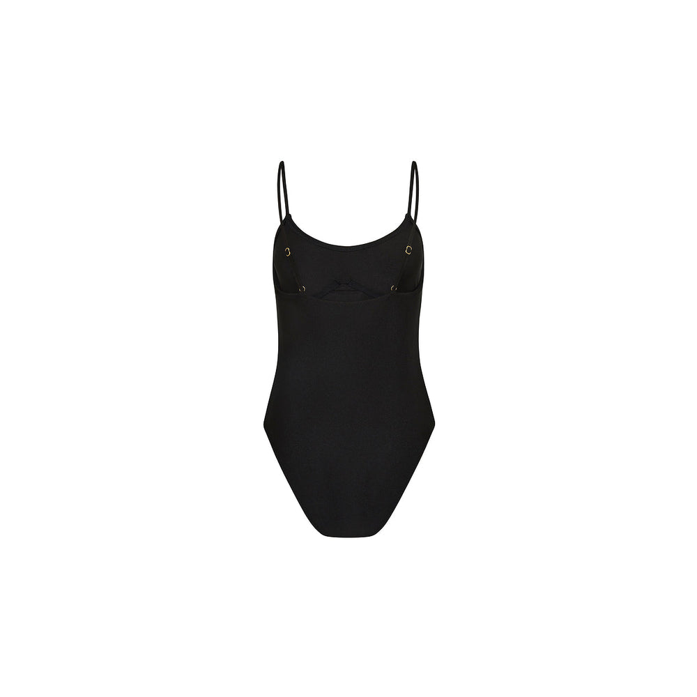 Invisible Underwire One Piece - Twilight Black