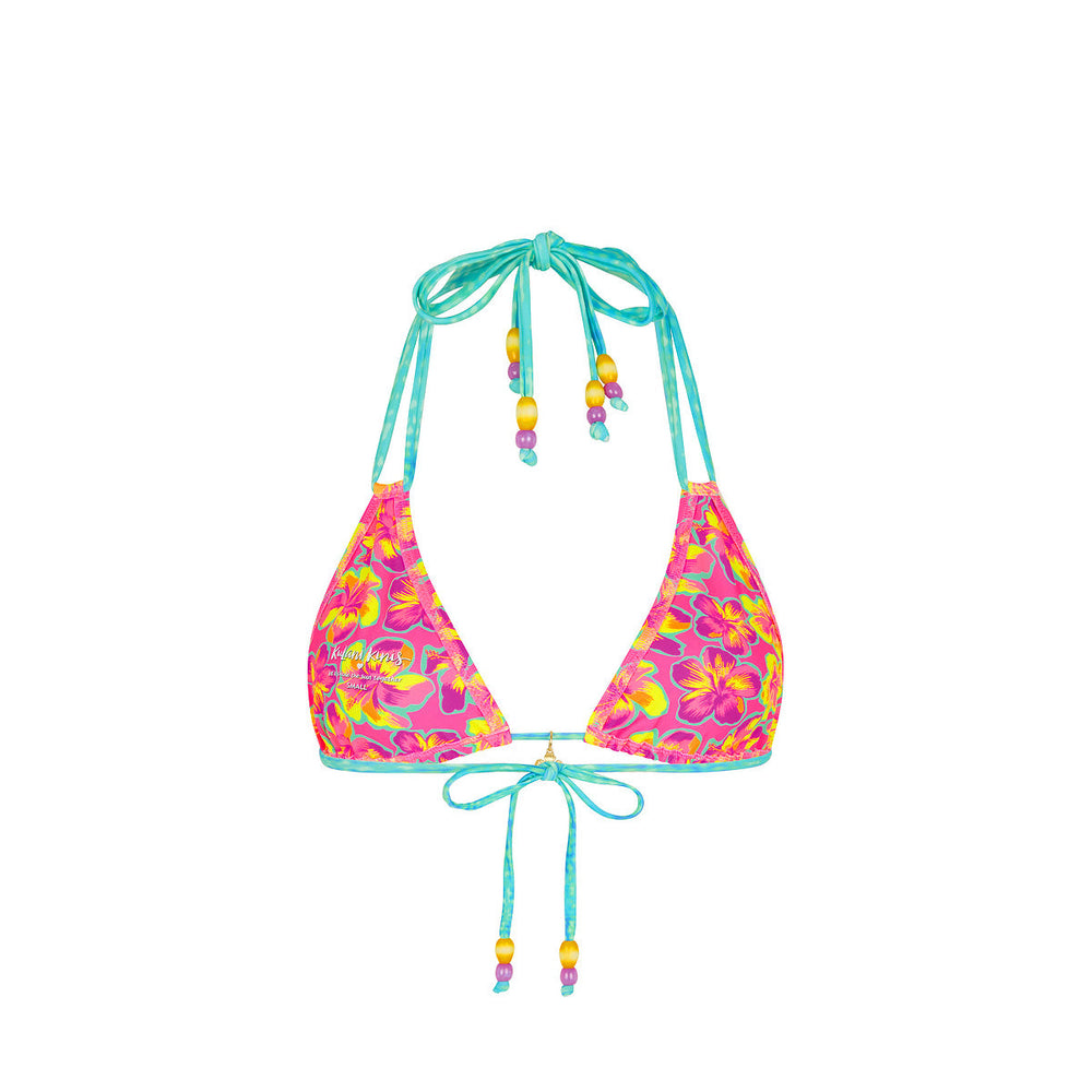 Halter Bralette Bikini Top - Sun Pop