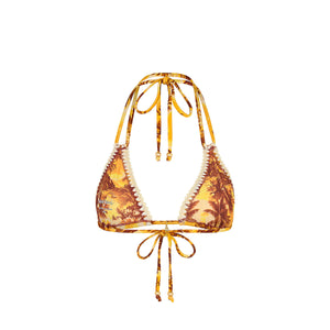 Crochet Halter Bikini Top - Vintage Vacay