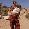 Bind Crop Tank Top - Wild West