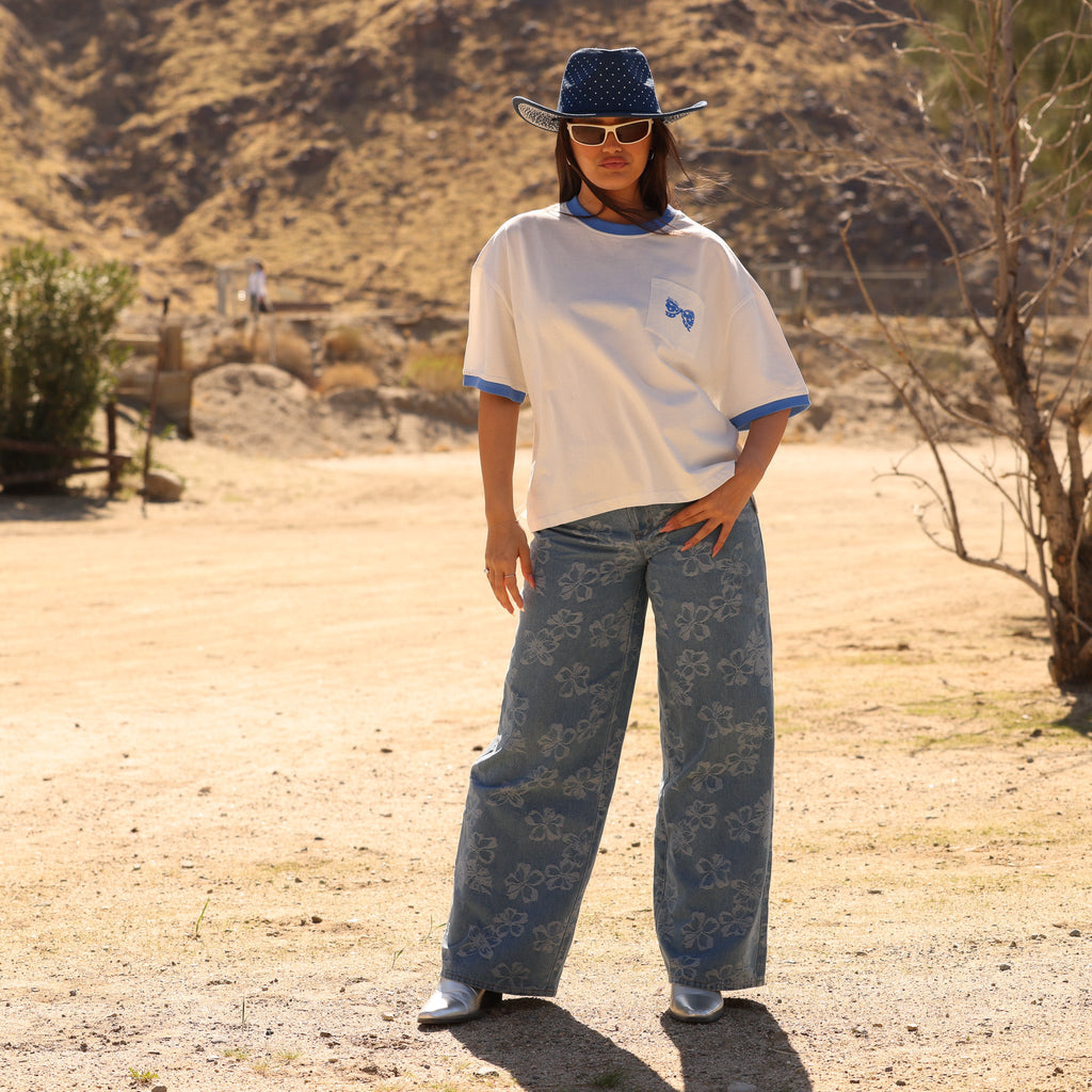 Boyfriend Bind Tee - Giddy Up