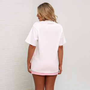 Boyfriend Tee - Whipped White