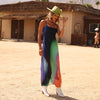 Chiffon Maxi Dress - Spellbound Swirl