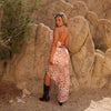 Chiffon Tie Maxi Dress - Cosmic Cowgirl