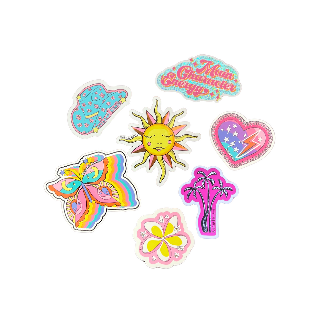 Sticker Pack - Electric Sunshine