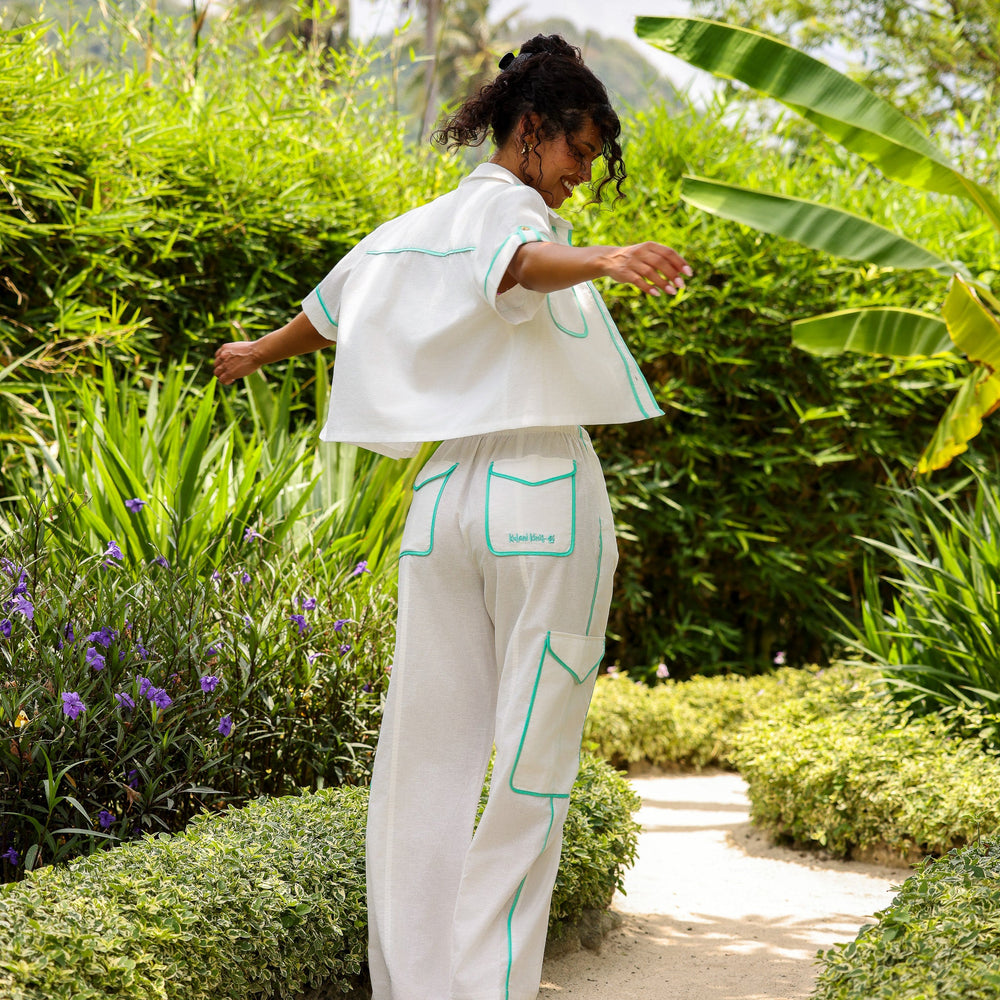 Essential Cargo Pants - Crystal Tides