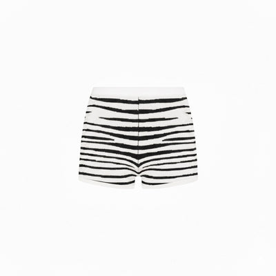 Essential Knit Micro Short - Savanna Stripe