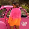 Essential Sheer Long Sleeve Shirt - Tropical Heatwave